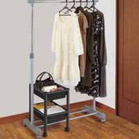 パイプハンガーワゴン45 ブラック_選択画像02