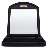 トレー付き折立卓上ミラー