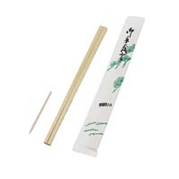 松柄完封箸 つま楊枝入 100膳_選択画像03