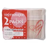 ビタミンカラー楊枝L-400 400本×2個パック