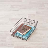 スタッキングワイヤーバスケット M BR_選択画像02