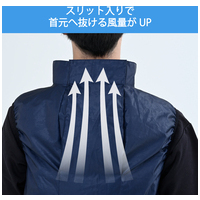 ファン付ベストKAZEfitフルセット ネイビ3L_選択画像02