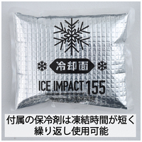 保冷剤ベスト 保冷剤4個付き ブラックIV-F5_選択画像02