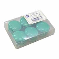 カラーボタン MFCB-30 直径30mm 緑 12個