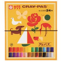 クレパス LP24R 太巻 24色(紙ケース)_選択画像02