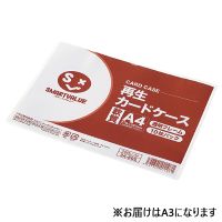 再生カードケース軟質A3*10枚 D065J-A3