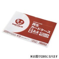 再生カードケース軟質B5*10枚 D068J-B5