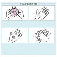 フェルトづくり原毛メリノカラーアソート_選択画像04