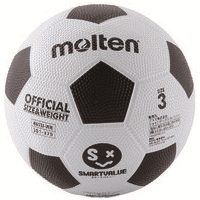 サッカーボール　3号 白＊黒　B613J-WB