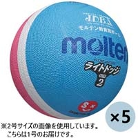 ドッジ球1号 ピンク*サックス B611J-PS5