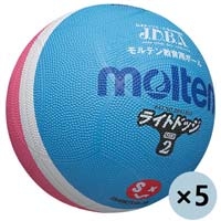 ドッジ球2号 ピンク*サックス B612J-PS5