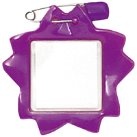 ◎ビニール名札カバーＣ-7-10-Ｖ 紫
