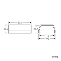 ケーブルカバー 直線 17mm CA-KK17J_選択画像02