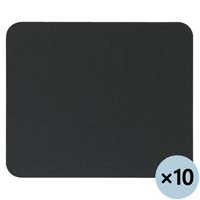 マウスパッド ブラック10枚 A502J-BK-10