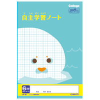 アニマル自主学習ノ-ト6mm方眼 1LP91