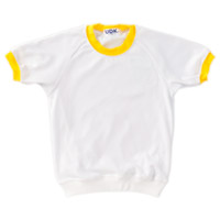 園児用シャツ#285 100 黄