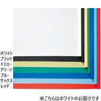 ポリエステルカラータフタ 10m巻 ホワイト