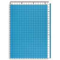 カラー方眼下敷B5 ブルー CPK-B5-B