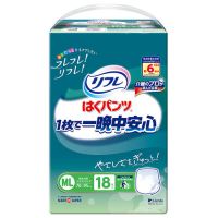 はくパンツ１枚で一晩中安心ＭＬ１８枚6P