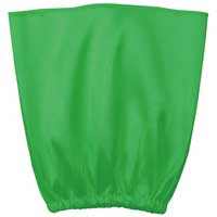 ソフトサテン 帽子 緑