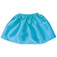 サテンスカート 水