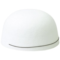 ◎フェルト帽子 白