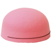 ◎フェルト帽子 桃