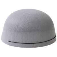 ◎フェルト帽子 グレー