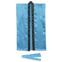 サテンロングハッピ Jサイズ 青