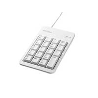 有線テンキーボード ホワイト BSTK100WHZ