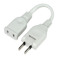 ちょっとコード10cm W-1501B(W)