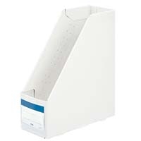 丈夫な置き勉ボックスファイル FL-207SF WH