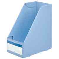 丈夫な置き勉用ボックスファイル ワイド BL