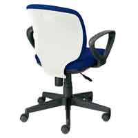 事務イス プリセア KB-K56SL 肘付 BL_選択画像02