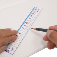 算数定規１７ｃｍ ＨＳ１７Ａ_選択画像02