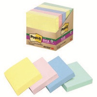 Post-it強粘着50×50mm 650-5SSAP 4色