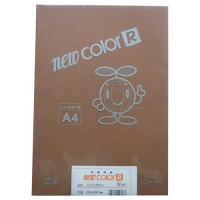 色画用紙R A4 A4NCR-323 こいこげちゃ_選択画像02