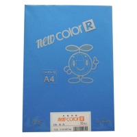 色画用紙R A4 A4NCR-239 あお_選択画像02