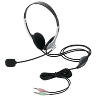 ヘッドセット両耳オーバーヘッド HS-HP22SV