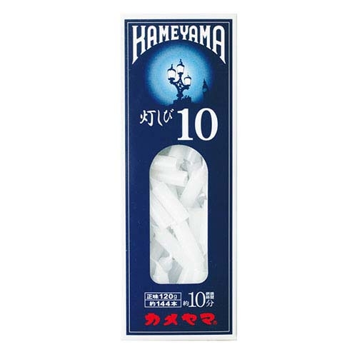 カメヤマローソク灯しび10極小豆ダルマ