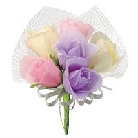 コサージュ パステル