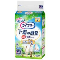 ライフリー超うす型下着感覚パンツL22枚
