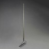 EA650RA-39 ガーデンレーキ スチール製OD色