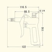 EA123AE-5 2.0mm穴 エアーブローガン_選択画像02