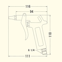 EA123AE-10 2.0mm穴エアーブローガン_選択画像02