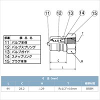 EA140AA-4 Rc1/2雌ネジプラグ(ストップ付)_選択画像03
