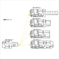 EA140CK 6.5mmプラグ(ウレタンホース/9個)_選択画像03