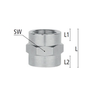 EA141CE-1 G1/8xG1/8中間ソケット_選択画像02