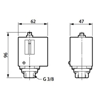 EA153CG-23 G3/8/0.1-0.8MPa圧力スイッチ_選択画像02