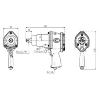 EA155KK 3/4DRエアーインパクトレンチ_選択画像03